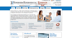 Desktop Screenshot of koernercpa.com
